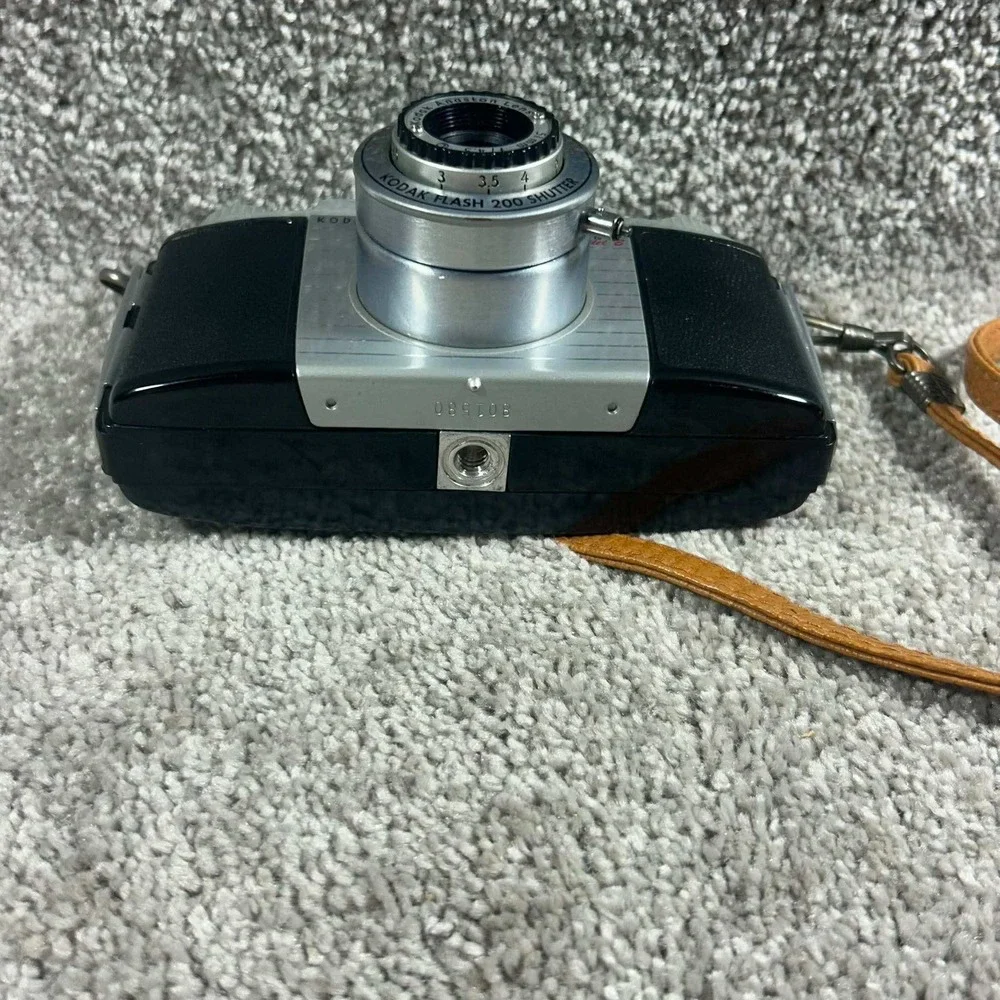 Kodak Pony 135 Model B Camera Black Grey Anaston 51mm f/4.5 Vintage - not tested